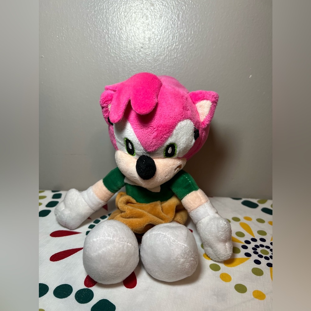 Sonic the Hedgehog Toy Amy Rose Sonic Plushies Stuffed Animal